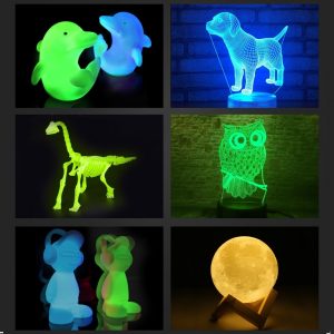 Everyglow Glow dans le filament PLA 3D sombre - EVERYGLOW ®
